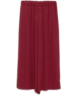 Comme des Garçons Wide-leg Trousers - Red