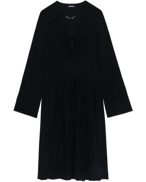Zadig & Voltaire Rinas Midi Dress - Black