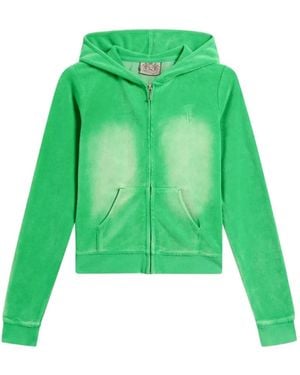 Juicy Couture Zip-Up Hoodie - Green