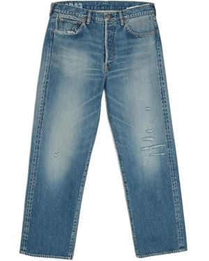 Visvim Distressed Jeans - Blue