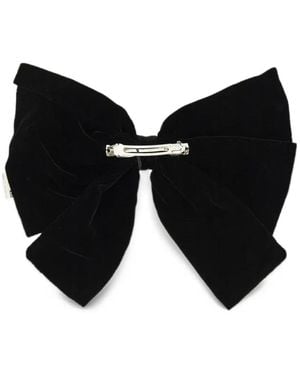 Nina Ricci Velvet Hair Clip - Black