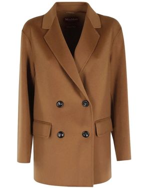 Max Mara Omelia コート - ブラウン