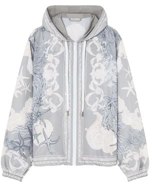 Versace バロッコ シー ウインドブレーカー - グレー