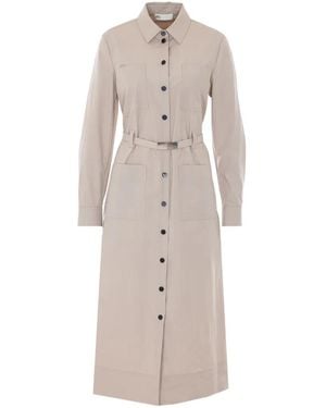 Tory Burch Cotton Camp Dress - White