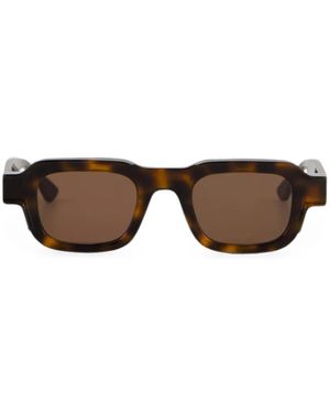 Thierry Lasry Dusty Square-Frame Sunglasses - Brown