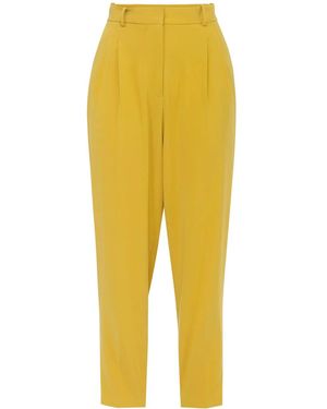 Elisabetta Franchi パンツ - イエロー