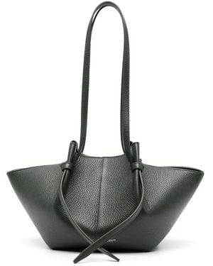 Yuzefi Mochi Schultertasche - Schwarz