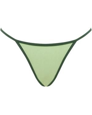 FAE SWIM Jones Bikini Bottoms - Green