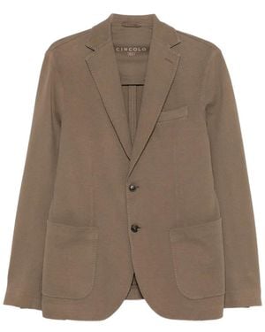 Circolo 1901 Patch-Pocket Jacket - Brown