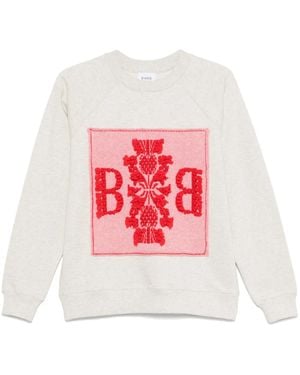 Barrie B-Logo Sweatshirt - White