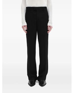 Ann Demeulemeester テーラードパンツ - ブラック
