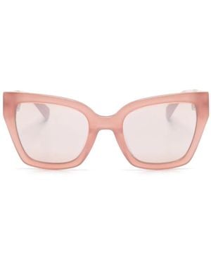 Moschino Eyewear バタフライフレーム サングラス - ピンク