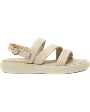 Marc O' Polo Strappy Slingback Sandals - Natural