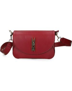 Love Moschino Clothespin-Detail Shoulder Bag - Red