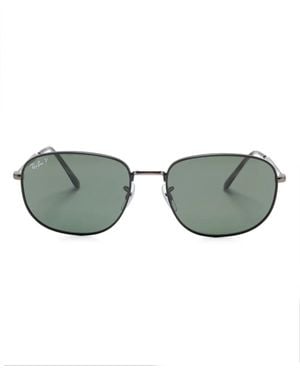 Ray-Ban Occhiali Da Sole Ovali - Grigio