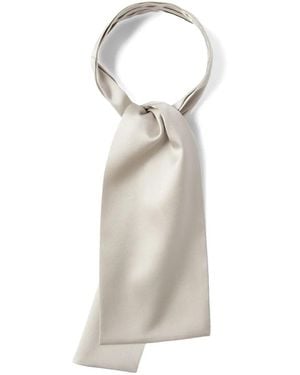 Brunello Cucinelli シルクネック スカーフ - ホワイト