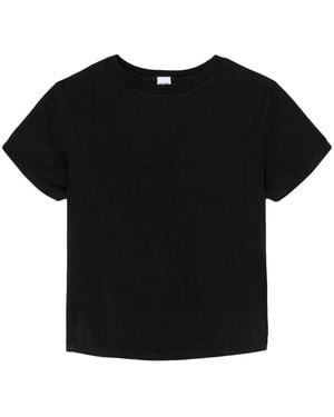 RE/DONE Basic Short-Sleeved T-Shirt - Black
