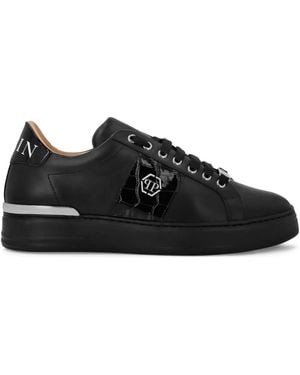 Philipp Plein Baskets Hexagon - Noir