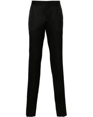 Moschino Tailored Tapered Trousers - Black