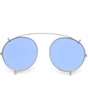 OAMC Round-Frame Clip-On Sunglasses - Blue