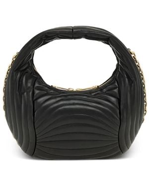 Ferragamo Quilted Leather Cross Body Bag - Black