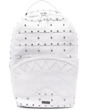 Sprayground Precious Check Dlxsv Backpack - White
