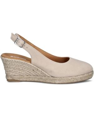 Barbour Leather Espadrilles - Natural