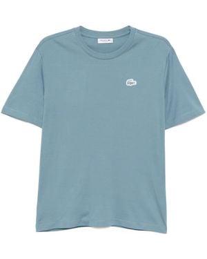 Lacoste Crocodile Print Jersey T-Shirt - Blue