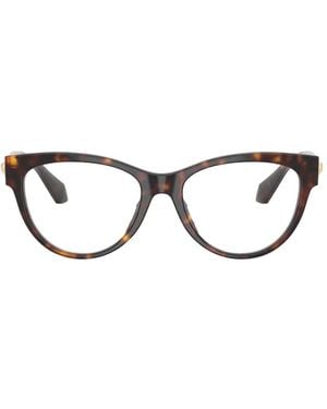 Versace Gafas Vance Con Montura Cat Eye - Marrón