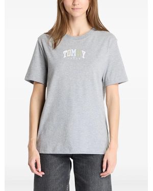 Tommy Hilfiger Graphic Logo T-Shirt - Grey