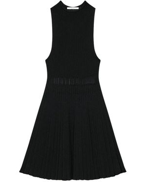 Givenchy Minikleid Aus Strick Mit Transparenten Details - Schwarz
