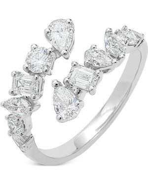 ARZANO Diamond Open Ring - White