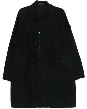 Stone Island Jas Met Logopatch - Zwart