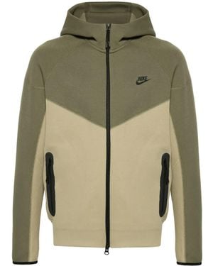 Nike Tech Fleece Zip-Up Hoodie - Green