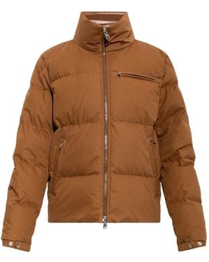 Moncler Isenviel Quilted Jacket - Brown