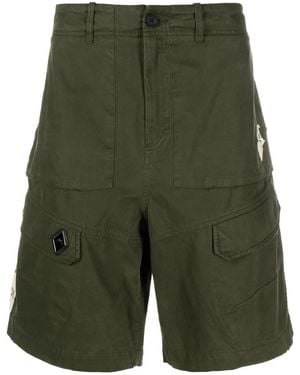 A_COLD_WALL* Cargo-Shorts Mit Logo-Patch - Grün