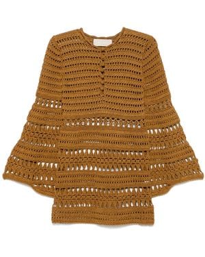 Elie Saab Cotton Dress - Natural