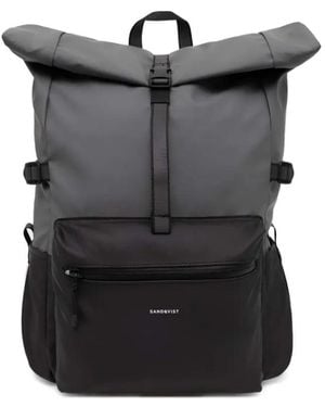 Sandqvist Ruben 2.0 Roll-Top Backpack - Black