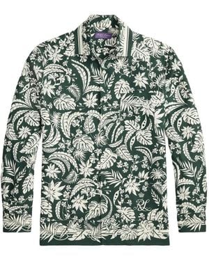 Ralph Lauren Leaf-Print Shirt - Green