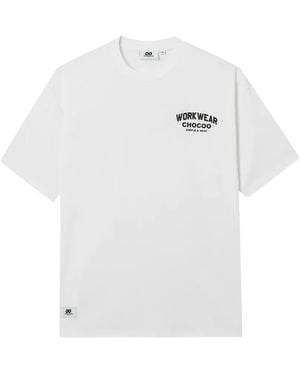 Chocoolate Graphic Print T-Shirt - White