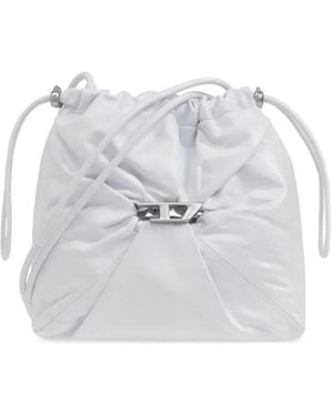DIESEL Borsa Tote Scrunch-D - Bianco