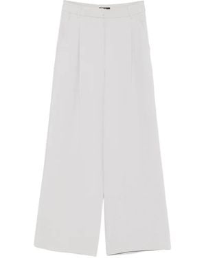 ELEH Belt-Loops Trousers - White