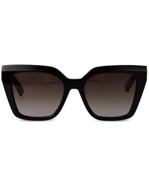 Longchamp Gafas De Sol Con Montura Cuadrada - Negro