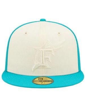 KTZ Mlb Florida Marlins Two-Tone Baseball Cap - Blue
