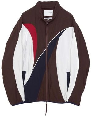 Yoshio Kubo Panelled Piping Jacket - Red