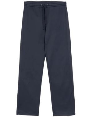 Valentino Garavani Jersey Trousers With Neon-Universe Print - Blue