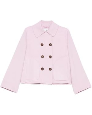 Manzoni 24 Double-Breasted Jacket - Pink