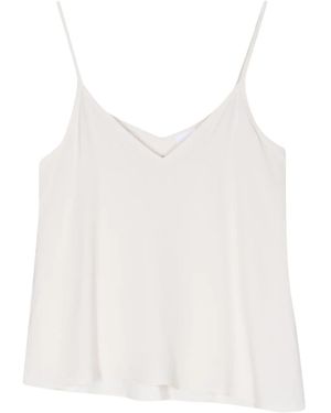 ..,merci V-Neck Tank Top - White