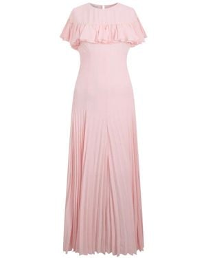 Philosophy Di Lorenzo Serafini Ruffled Pleated Dress - Pink