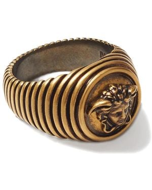 Versace Medusa Ring - Metallic